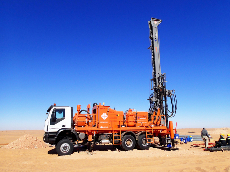 borehole driling services in motion